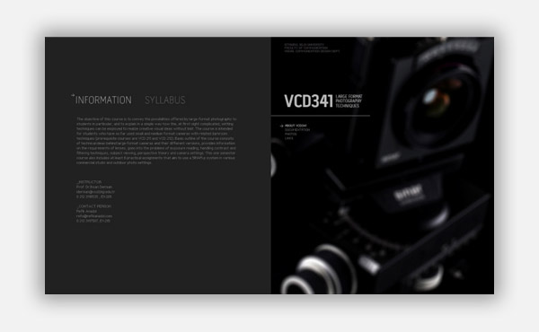 VCD341 LARGE FORMAT PHOTOGRAPHY